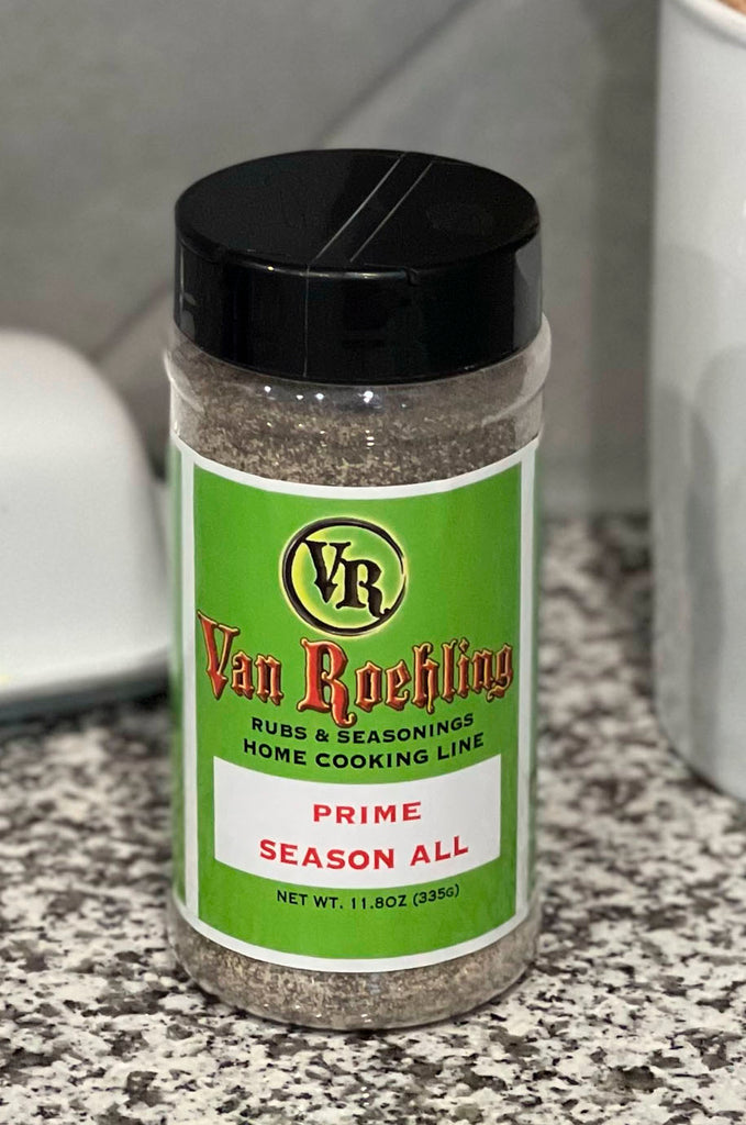 Prime Season All 11.8oz – Van Roehling Sauces & Rubs - VR Foods