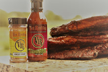 Van Roehling Jalapeno Red Plum Glaze and Grilling Sauce - perfect for marinade and all fish and seafood bbq texas flavor barbecue 