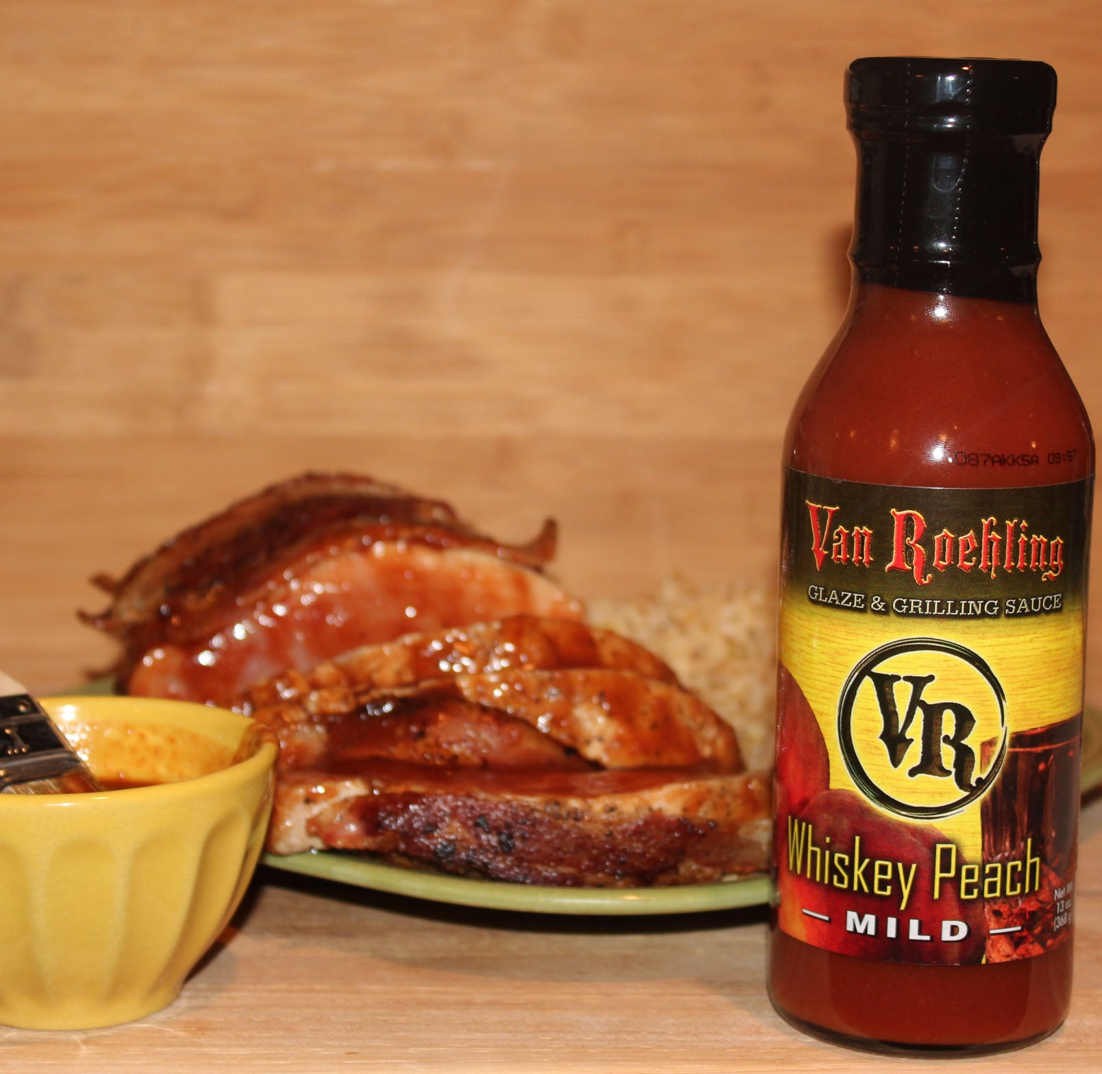 Whiskey Peach BBQ Sauce